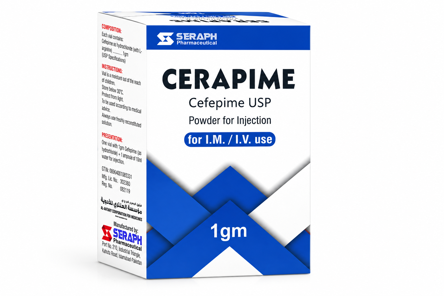 Cefepime Injection 1gm