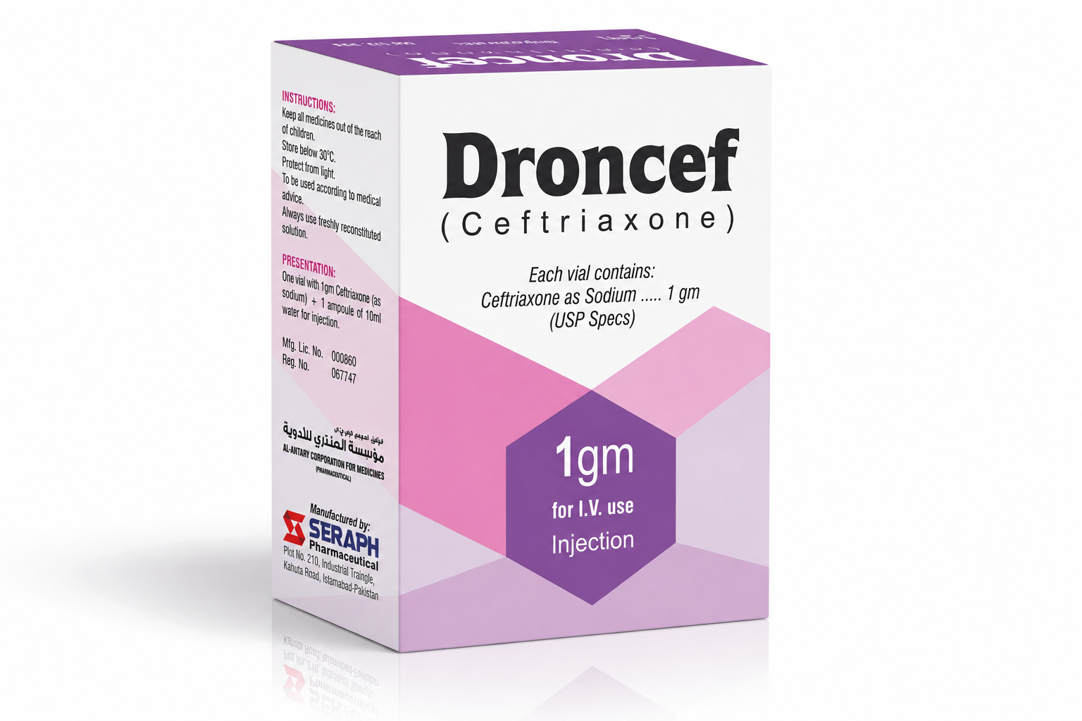 Droncef 1gm